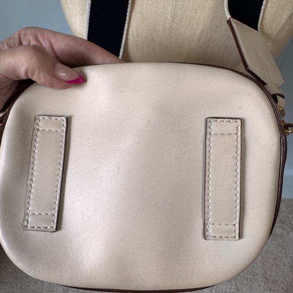 Stella McCartney Ivory Logo Crossbody Bag Vegan Leather - Picture 6 of 7